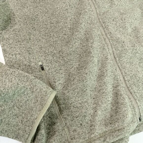 L.L. Bean Jacket men’s  XL Green Long-Sleeve Full-Zip Fleece High Neck Gorp Core - Picture 4 of 10